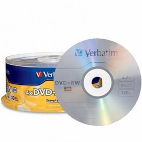 Dvd Virgen Verbatim +Rw Regrabable 4X