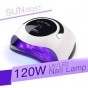 Cabina Led Uv Sun Bq5t Secador De Uñas 120W Con Timer Display Profesional Manos Y Pies