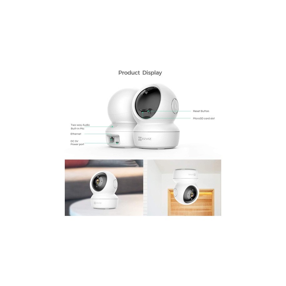 Camara Seguridad Ezviz C6n Interior Wifi - Masonline - Más Online