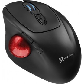 Mouse Inalambrico KlipXtreme Trackball Ergolball Kmw-800