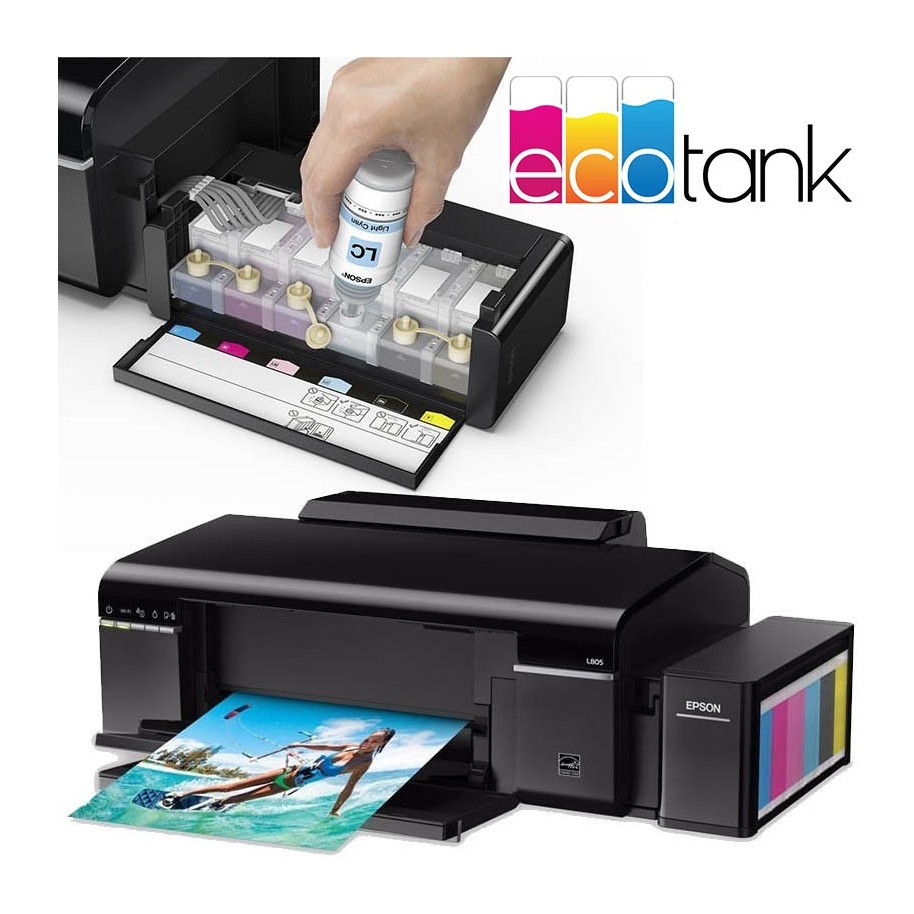 Poder hélice Conciliar Impresora Epson L805 Con Sistema Continuo Ecotank Reemplazo T50