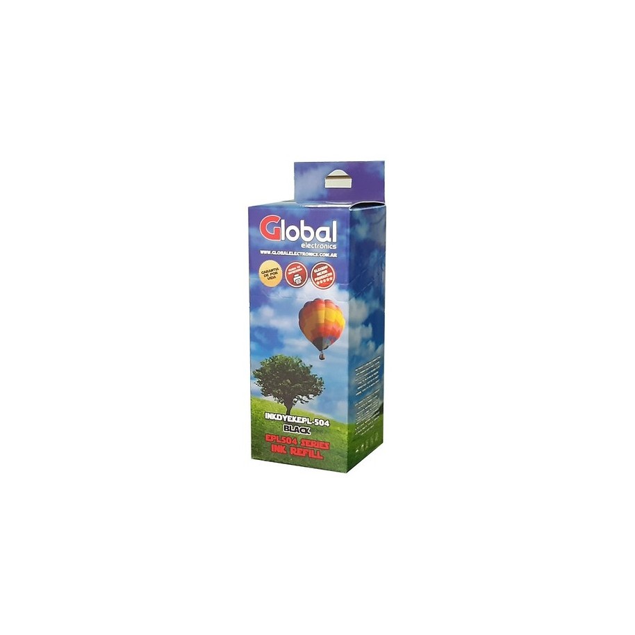 Tinta Epson Alternativa Global T504 544 Ecotank Black 130Ml