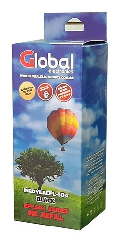 Tinta Epson Alternativa Global T504 544 Ecotank Black 130Ml
