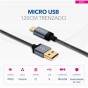 CABLE MICRO USB VERBATIM DORADO 120CM