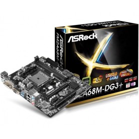 Mother Asrock Fm2A68m-Dg3+ Amd Socket Fm2+ Hdmi Usb3 Ddr3