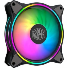 Cooler 120Mm Cooler Master Para Gabinete Masterfan Mf120 Halo 120x120 Argb 4Pin 1800Rpm