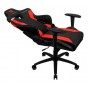 Silla Gamer Aerocool Tc3 Ember Red Butaca Pc Gaming Azure Reclinable Alta Gama