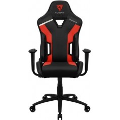 Silla Gamer Aerocool Tc3 Ember Red Butaca Pc Gaming Azure Reclinable Alta Gama