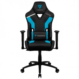 Silla Gamer ThunderX3 Aerocool Tc3 Azure Blue Butaca Pc Gaming Reclinable Alta Gama