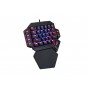 Teclado Mecanico Gamer Nisuta Nskbgz1m One Hand Rgb Led Nskbgz1m