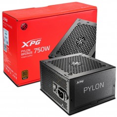 Fuente Pc Xpg Pylon 750w Atx 80 Plus Bronze Cooler 120mm