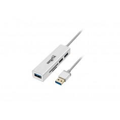 Hub Usb 3.0 Nisuta Lector De Memorias Docking Usb 3 Puertos 3.0 nsuadut