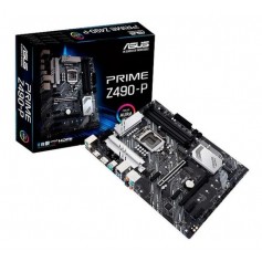 Mother Asus Prime Z490-P S1200 Atx 6 Pci Express Mineria Hdmi Ideal 6 Gpu