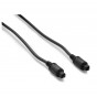 Cable Optico Digital Para Audio Fibra Optica Dorada 3Mts One For All Cc3013 Toslink