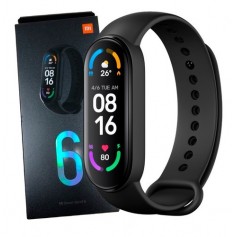 Smartband Xiaomi Mi Band 6 Smartwatch Reloj Oxigeno Deportes Redes Sociales