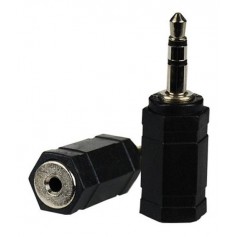 Adaptador Miniplug Stereo 3.5mm a 2.5mm Hembra Nsadst32