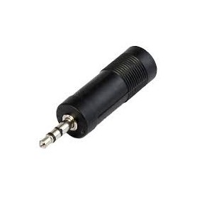 Adaptador Miniplug Stereo 3.5mm a 6.3mm Hembra Nsadst36