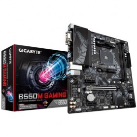 Mother B550 Gigabyte Gaming X Am4 M.2 U3.2 Crossfire Dvi Hdmi 5 Pci Express Mineria Ryzen Ddr4