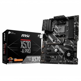 Mother Amd Msi X570-a Pro Ryzen 2da 3ra Ddr4 Usb 3.0