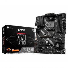 Mother Amd Msi X570-a Pro Ryzen 2da 3ra Ddr4 Usb 3.0 5 Pci Express Mineria