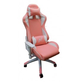 Silla Sillon Gamer Butaca Noga Stratos Pc Ps4 Ps3 Xbox One Stormer Reclinacion Rosa