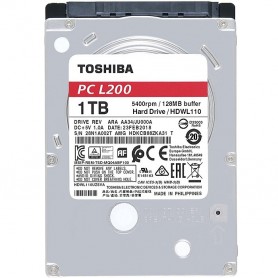 Disco Rigido Notebook 1Tb Toshiba Hdd 7Mm Sata L200 3.0Gb 7Mm