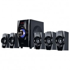 Home Theater 5.1 Noga Niza Parlantes Pc Bluetooth Tv Usb Fm Noga Usb Sd