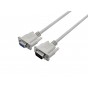 Cable Alargue Serial Db9 Rs232 Macho A Hembra 1mt