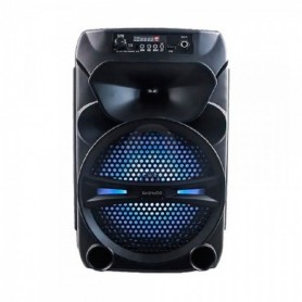 Parlante Portatil Bafle Daewoo Vert Lite Bluetooth Usb 1200W 8 Pulgadas