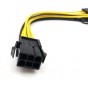 Cable Alargue Fuente 6 Pines 20Cm Pci-E Placas De Video