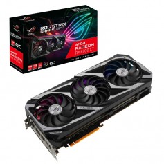 Placa De Video Asus Rog Strix Rx6700xt 12Gb Gddr6 3 Fans Gaming Pci Express