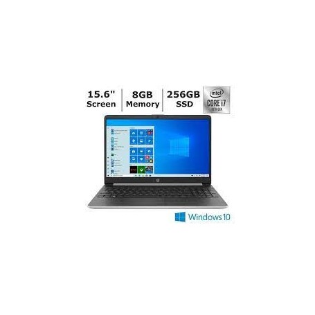 Notebook Hp I7 1065g7 256Gb Ssd 8Gb 15.6 Pulgadas Windows 10 (12 Sin Interes) Hp-dy1078nr