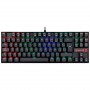 Teclado Gamer Redragon Kumara Black K552 Rgb Qwerty Outemu Red Español