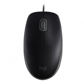 Mouse Con Cable Logitech M110 Silent Negro Silencioso