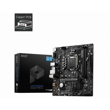 Mother B560M Pro-e Msi Intel Socket s1200 Ddr4 11Va Generacion