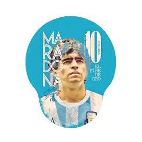 Mouse Pad Con Gel Diseños Varios Maradona Messi River TikTok