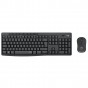 Combo Teclado y Mouse Logitech Inalambrico Mk295 Silent Black