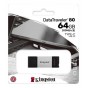 Pendrive Kingston 60Gb Usb Tipo c 3.2 Datatraveler 80 Windows Mac Type C Dt80