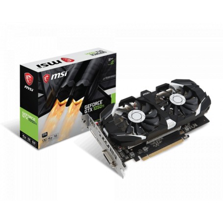 Placa De Video Msi Geforce Gtx 1050Ti 4Gb Oc Gddr5 Dual Fan