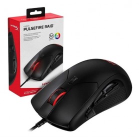 Mouse Gamer Hyper X Pulsefire Raid 16000Dpi 11 Botones Rgb