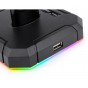 Soporte Auricular Redragon Scepter Pro Ha300 Rgb Hub