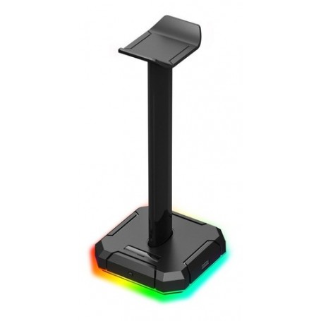 Soporte Auricular Redragon Scepter Pro Ha300 Rgb Hub