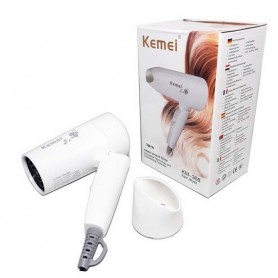 Secador De Pelo Kemei Km-368 Blanco 1200W Potencia