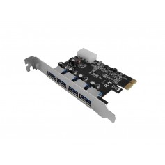 Placa Pci Express 4 Puertos Usb 3.0 Nsplus34