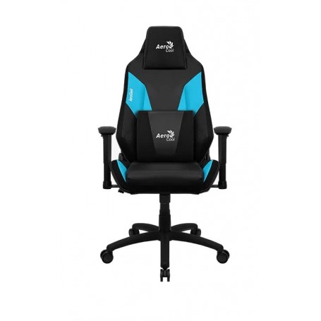 Silla Gamer Aerocool Admiral Ice Blue Reclinable Sillon Gaming