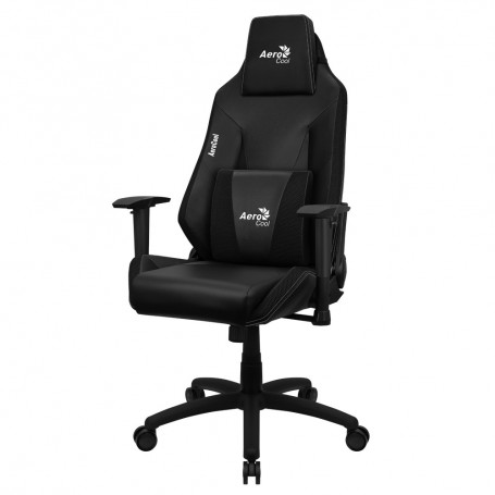 Silla Gamer Aerocool Admiral Smoky Black Reclinable Sillon Gaming