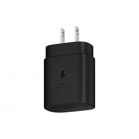 Cargador Samsung Original Adaptador De Carga 25W Black Tipo C Type C Ultra Rapido