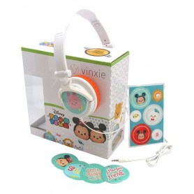 AURICULAR INFANTIL PLEGABLE TSUM TSUM CON STICKERS