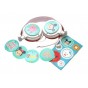 AURICULAR INFANTIL PLEGABLE TSUM TSUM CON STICKERS