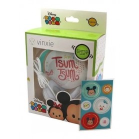 AURICULAR INFANTIL ACOLCHADO TSUM TSUM CON STICKERS